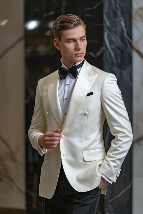 impeccable custom tailored attire