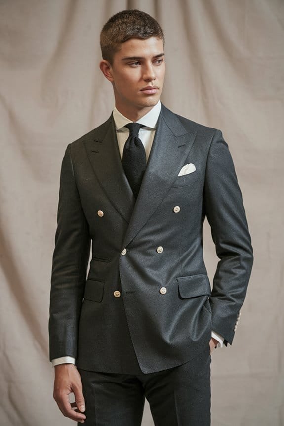 tailored garment style features